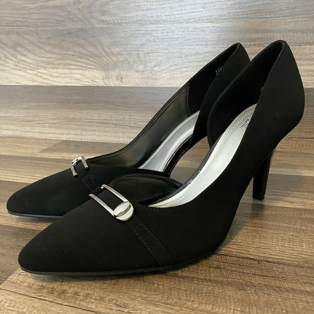 IMPO Topanga Black Pumps 3.5" Heel